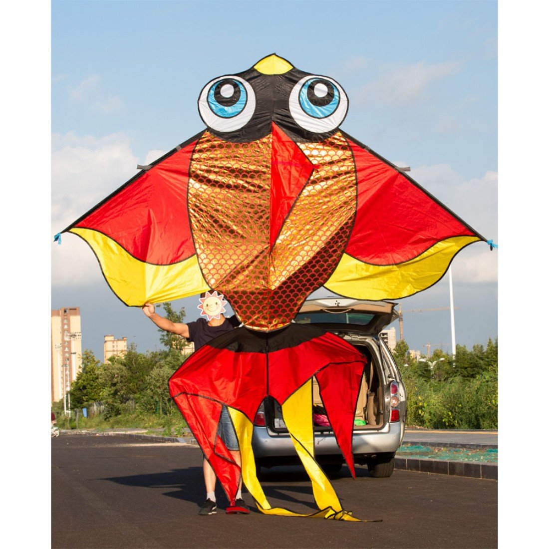 Extra Large Goldfish Kite 3.5m